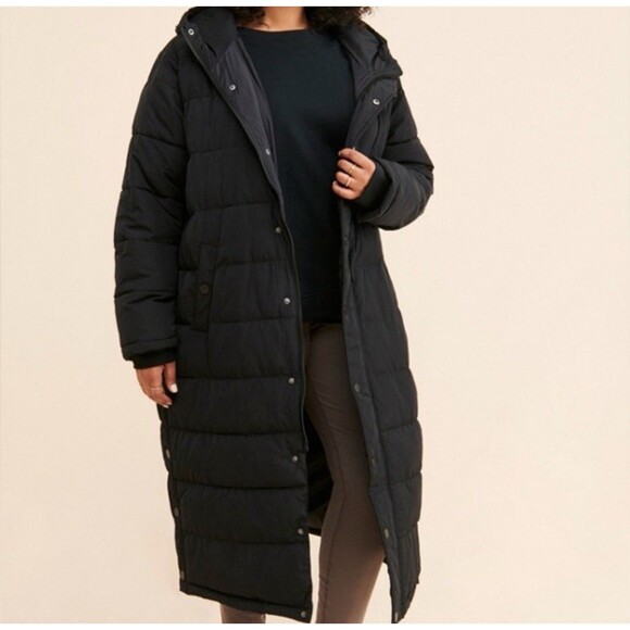 Free People by Universal Standard Everest Long Hood Puffer Coat SIZE 2-4 $285 - Picture 1 of 8